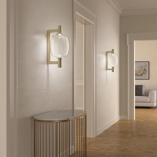 Riflesso LED Wall Light in Corridor.