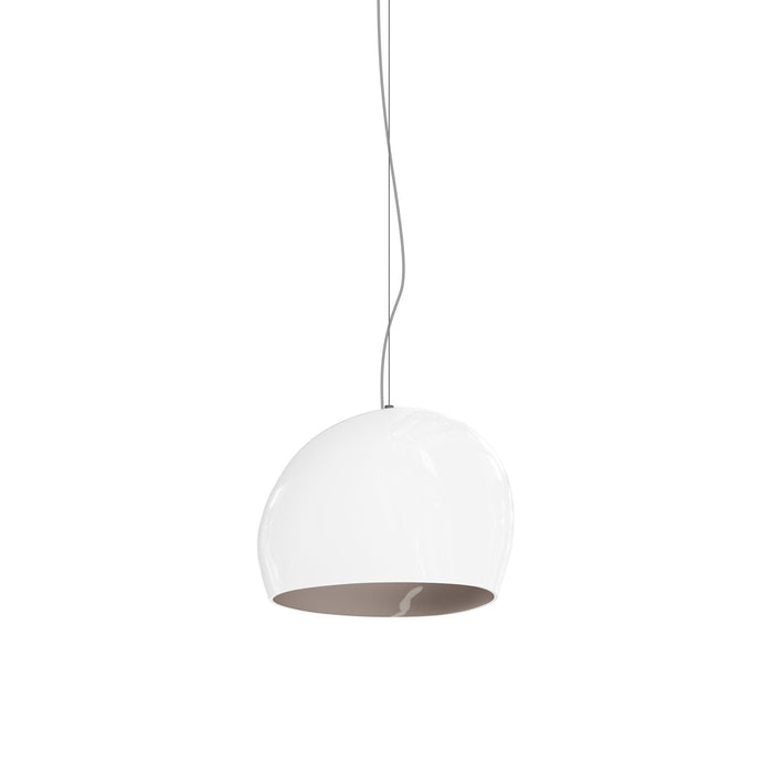 Surface Pendant Light in White Smoky.