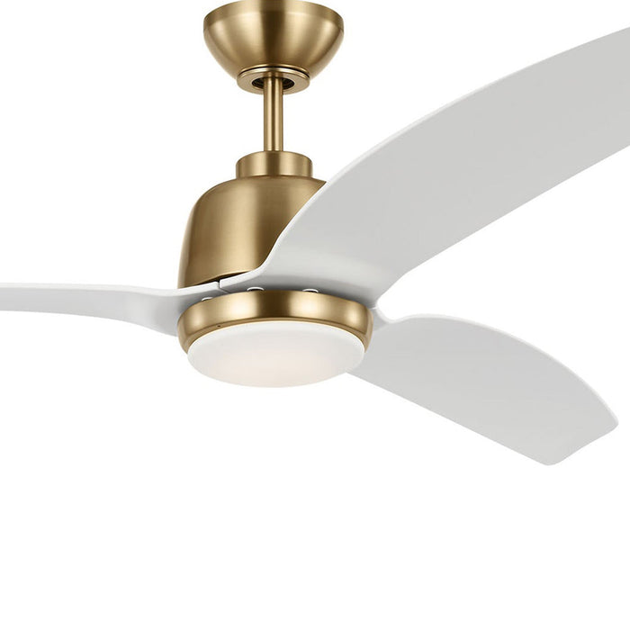 Avila Outdoor LED Ceiling Fan in Detail.