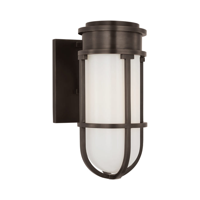 Gracie Tall Bracketed Wall Light in Bronze.
