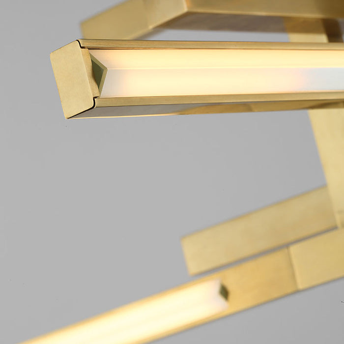 Cityscape LED Pendant Light in Detail.