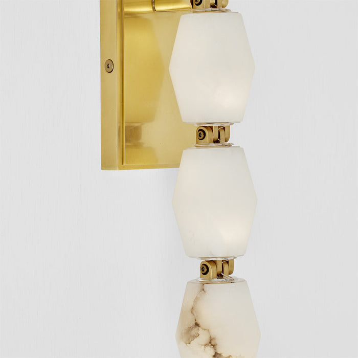 Collier LED Wall Light in Detail.