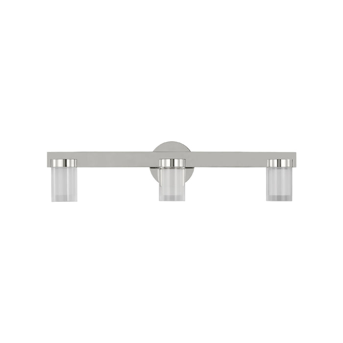 Esfera LED Bath Wall Light in Polished Nickel (Medium).