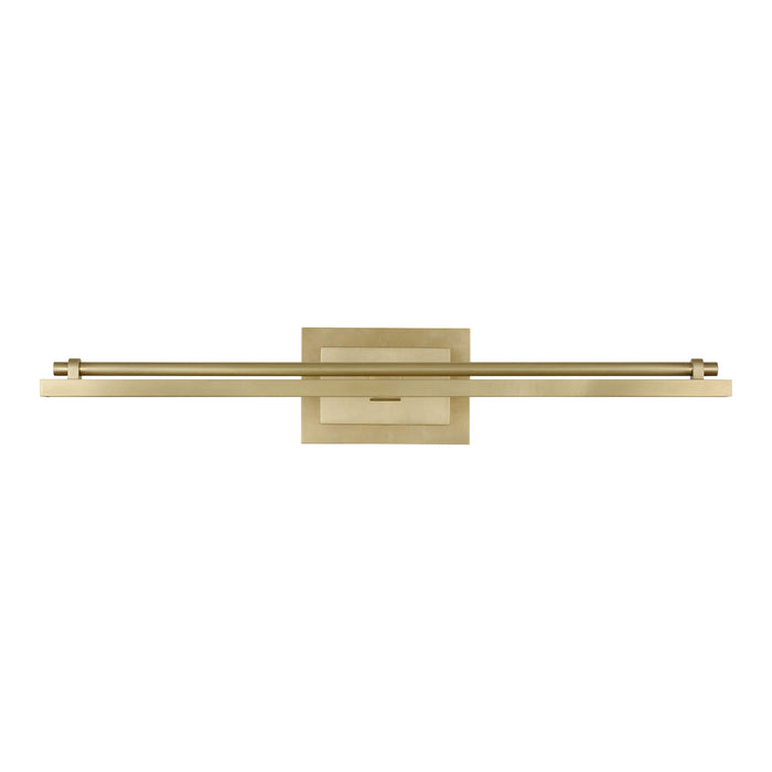 Kal LED Picture Light in Natural Brass (24-Inch).