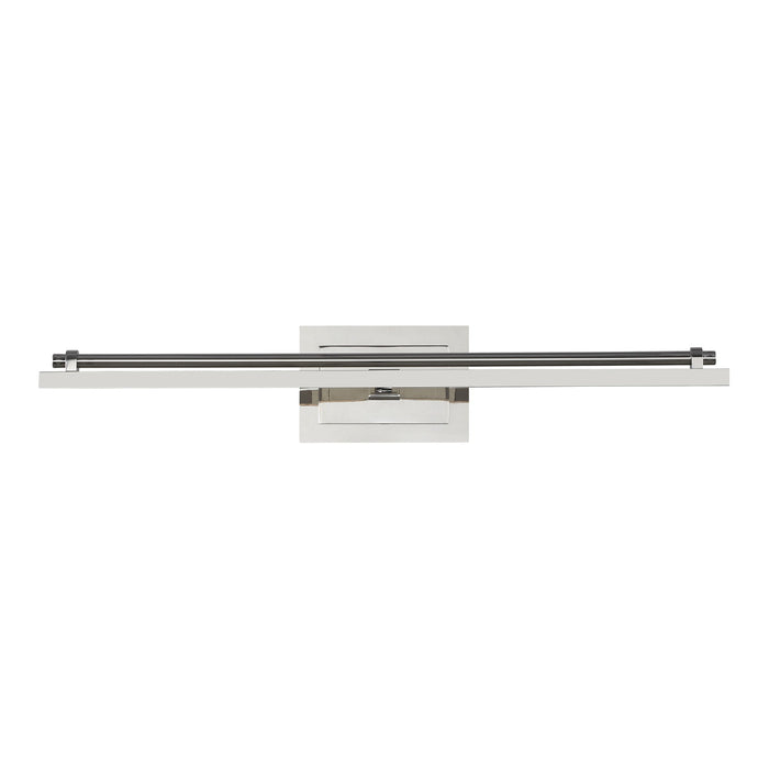 Kal LED Picture Light in Polished Nickel (24-Inch).