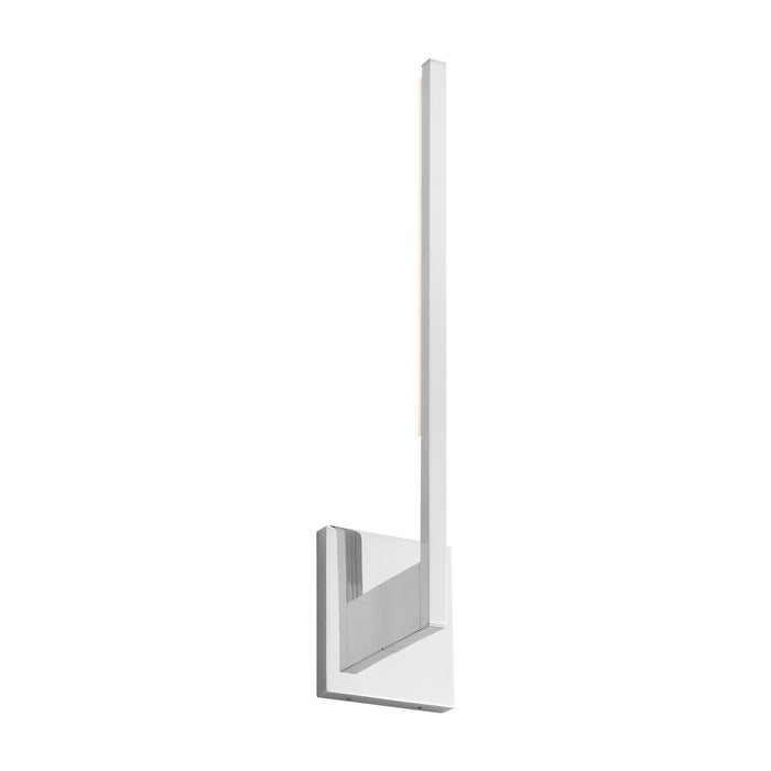 Klee LED Wall Light in Polished Nickel (Small).