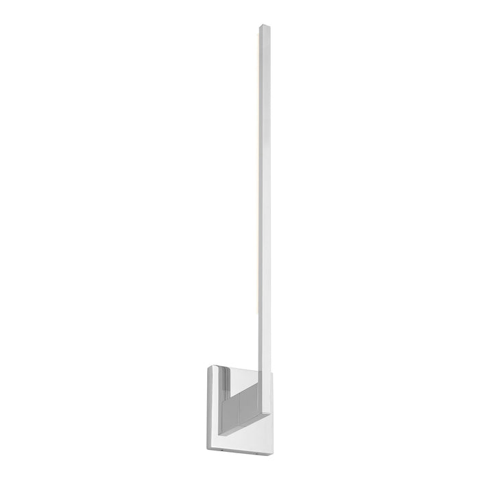 Klee LED Wall Light in Polished Nickel (Large).