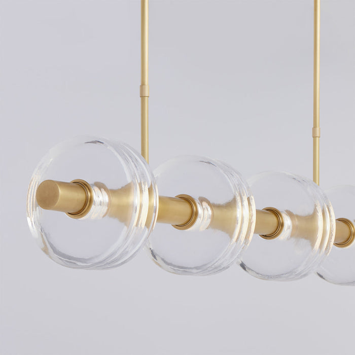 Laurel LED Linear Pendant Light in Detail.