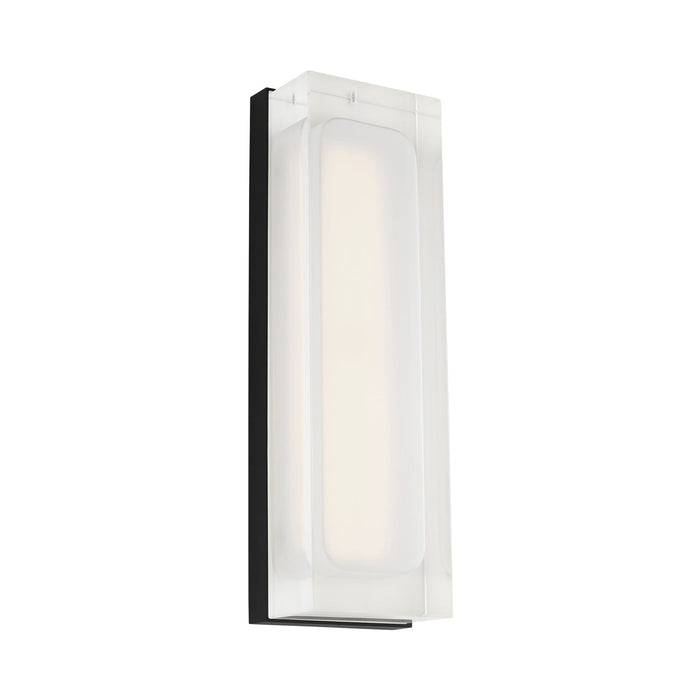 Milley LED Wall Light in Nightshade Black (13-Inch).