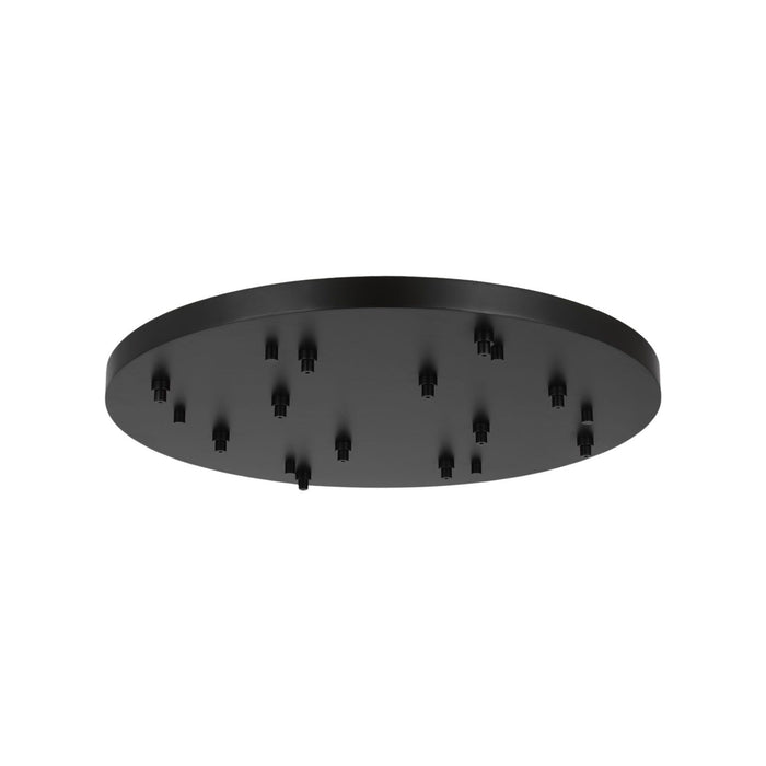 Round Multiport Canopy in Nightshade Black (36-Inch).