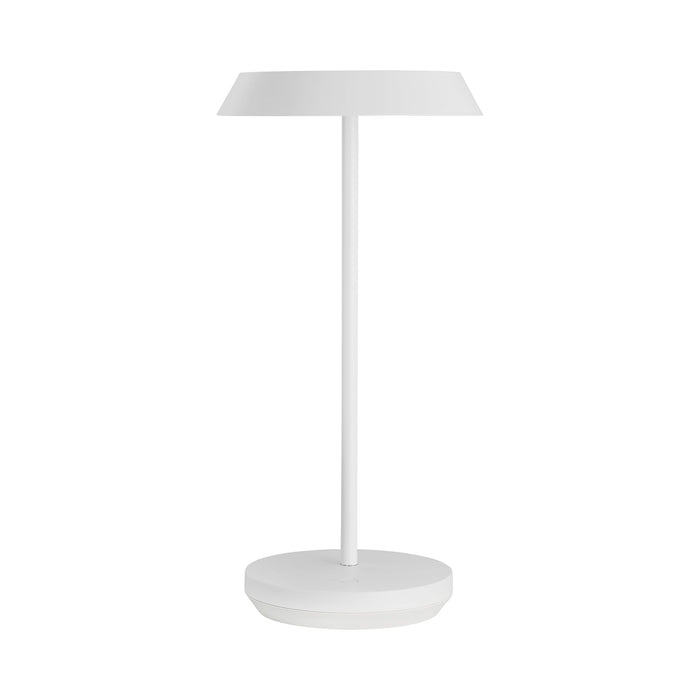 Tepa LED Table Lamp in Matte White (Large).