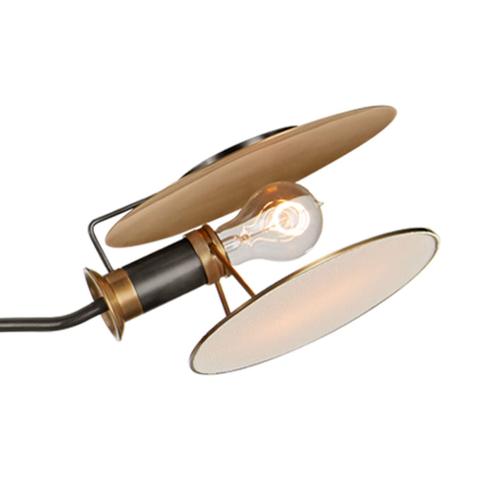 Osiris Asymmetric Semi Flush Mount Ceiling Light in Detail.