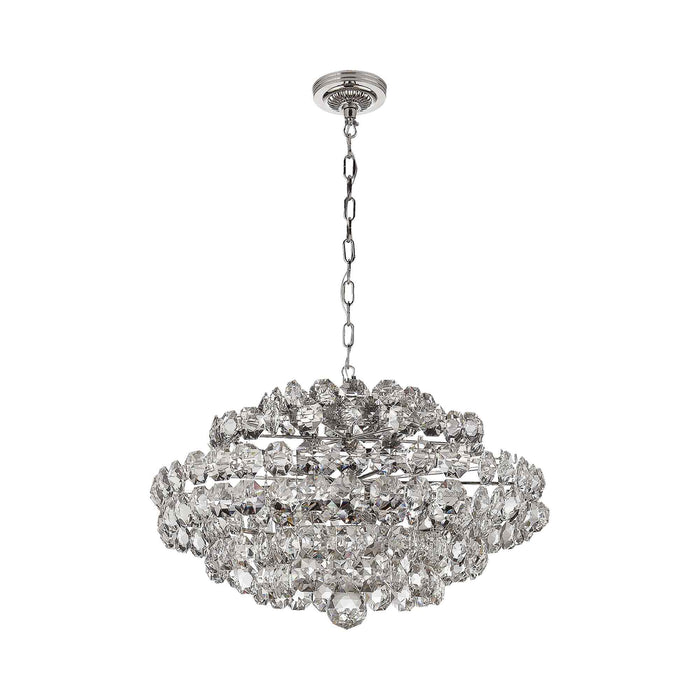 Sanger Chandelier in Polished Nickel (Small).