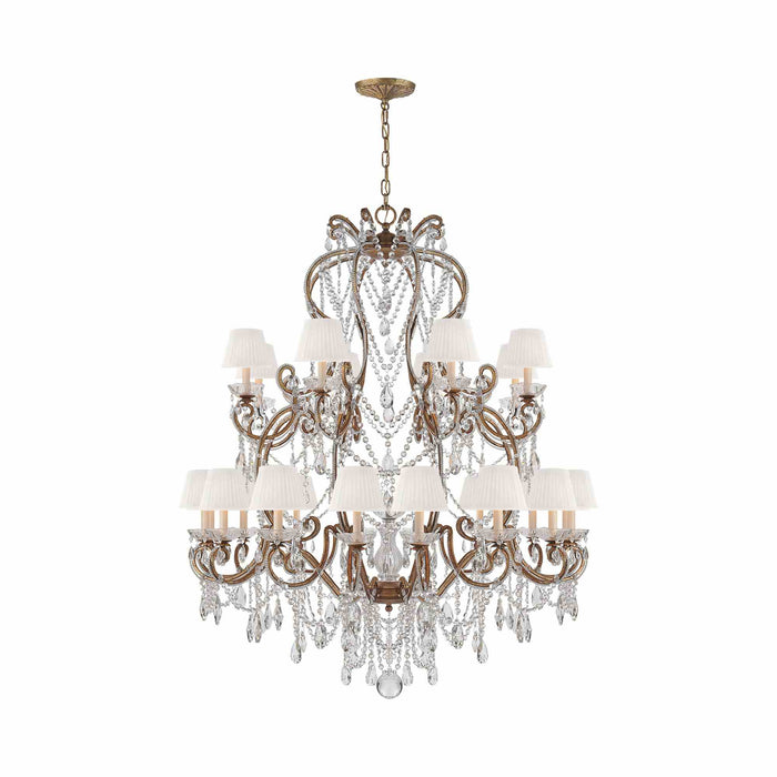 Adrianna Chandelier in Gilded Iron (Large).