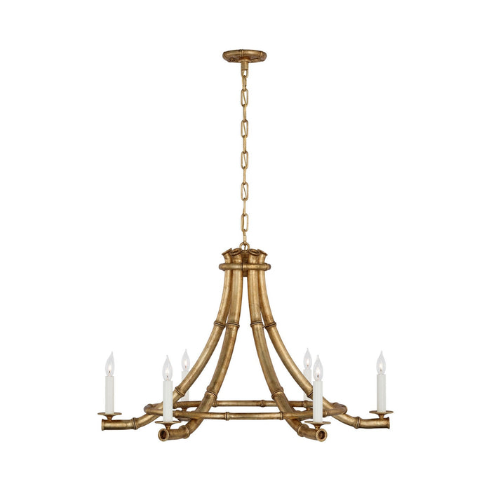 Alana Chandelier in Gilded Plaster.