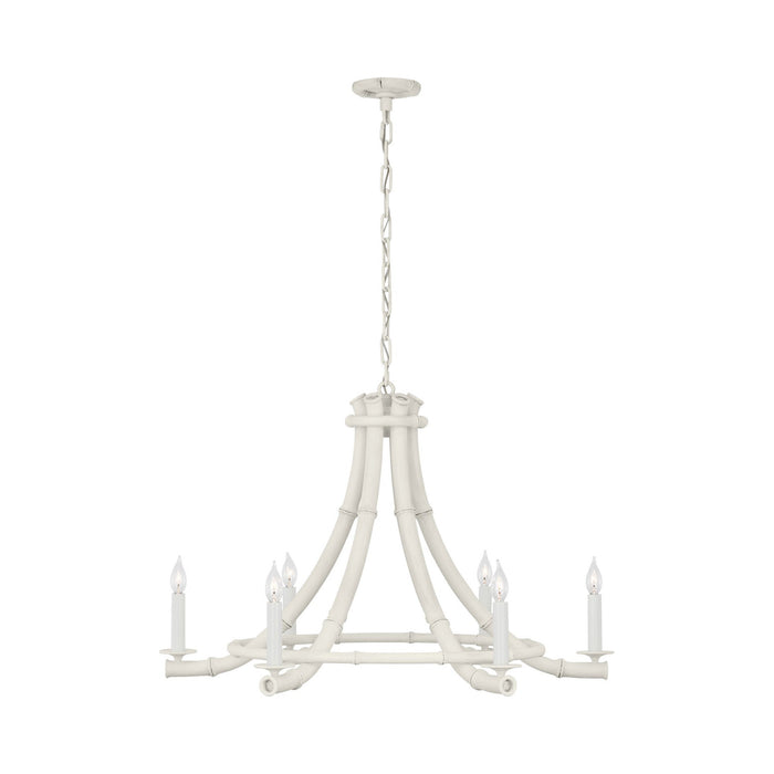 Alana Chandelier in Waxed Plaster.