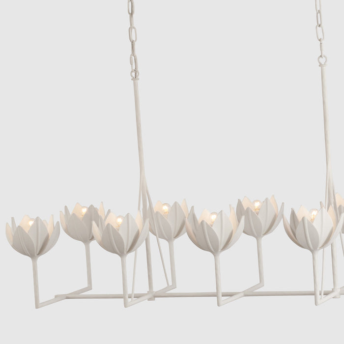 Alberto Linear Chandelier in Detail.