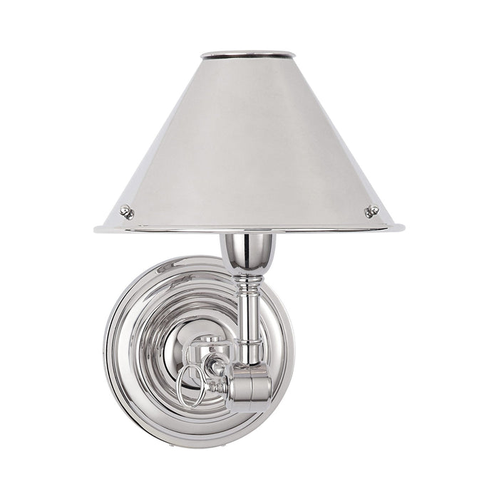 Anette Wall Light in Polished Nickel (1-Light).