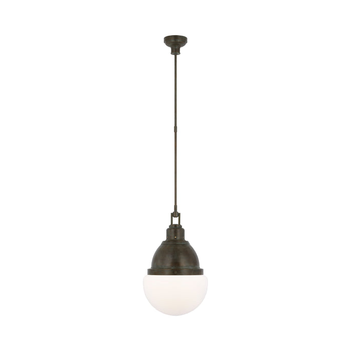 Bernard Pendant Light in Bronze.