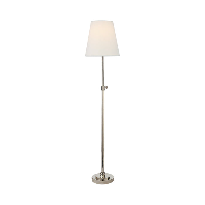 Bryant Table Lamp in Polished Nickel/Not Wrapped (6-Inch).