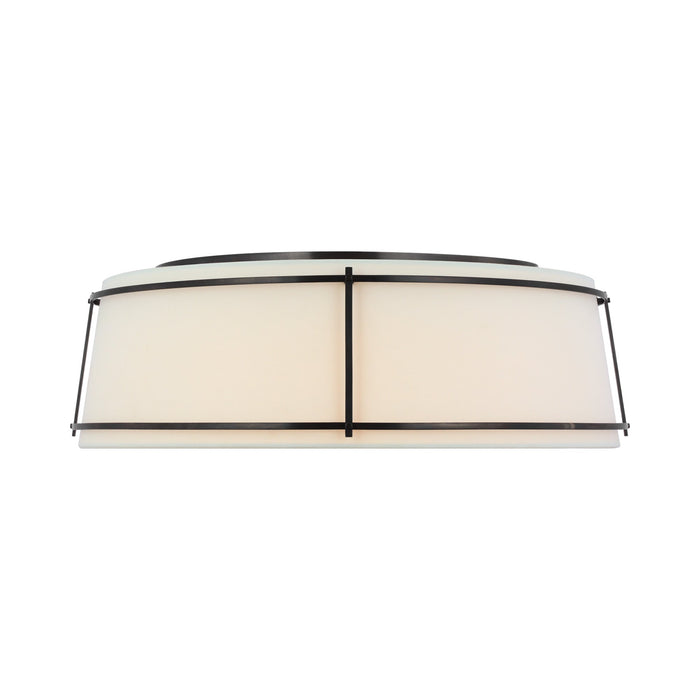 Callaway LED Flush Mount Ceiling Light in Bronze (22.25-Inch).