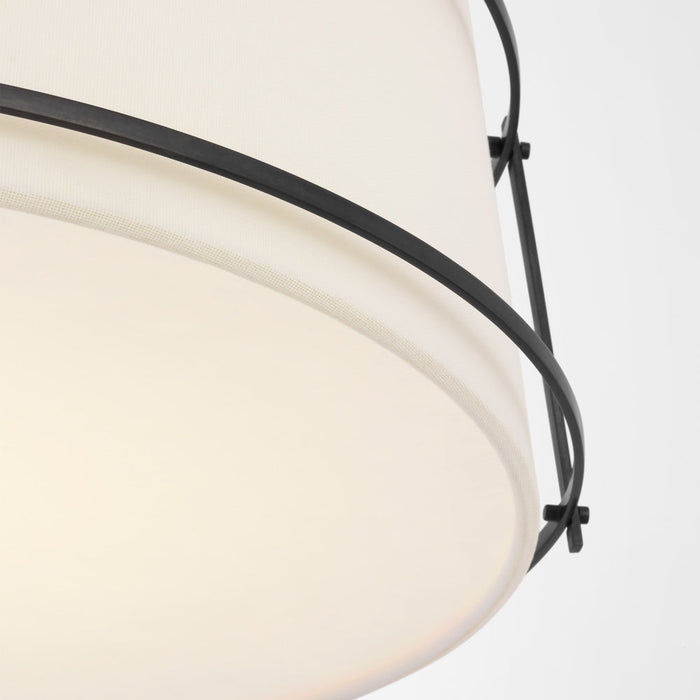 Callaway LED Flush Mount Ceiling Light in Detail.