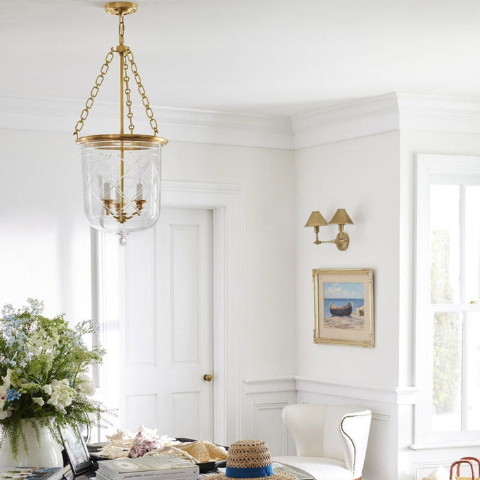 Cambridge Pendant Light in living room.