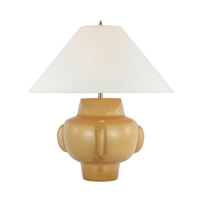 Cap-Ferrat Table Lamp in Light Honey (Linen).