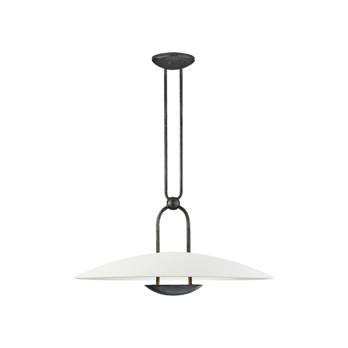 Cara LED Pendant Light in Bronze (Medium).