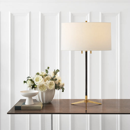 Caron Table Lamp in living room.