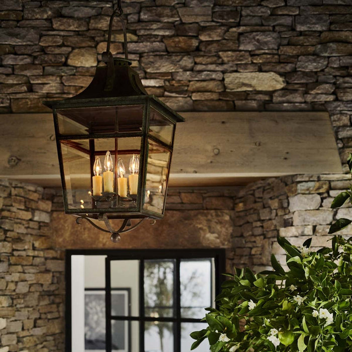 Carrington Outdoor Pendant Light in Outside Area.