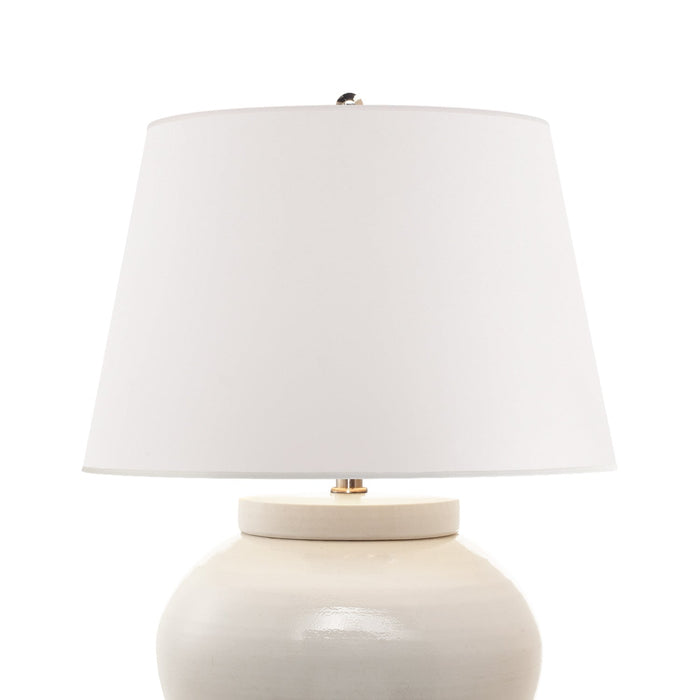 Carter Round Table Lamp in Detail.