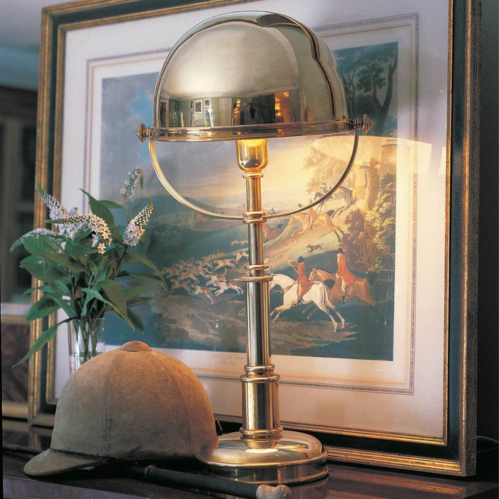 Carthage Table Lamp in living room.