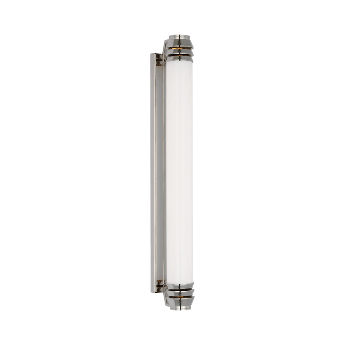 Chadwell LED Bath Wall Light in Polished Nickel (24.5-Inch).