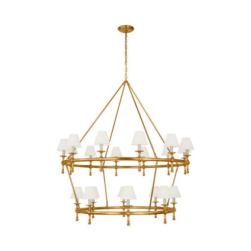 Classic Two-Tier Chandelier.