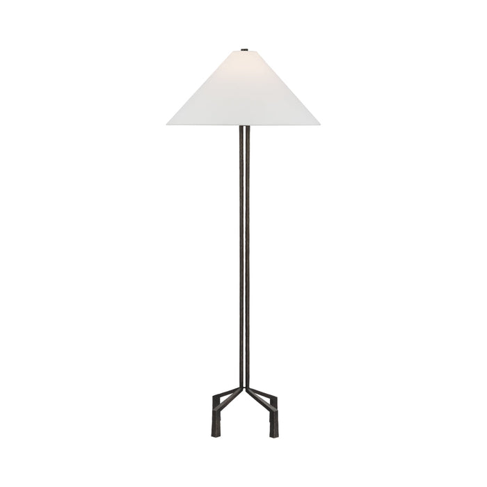 Clifford Floor Lamp in Aged Iron.