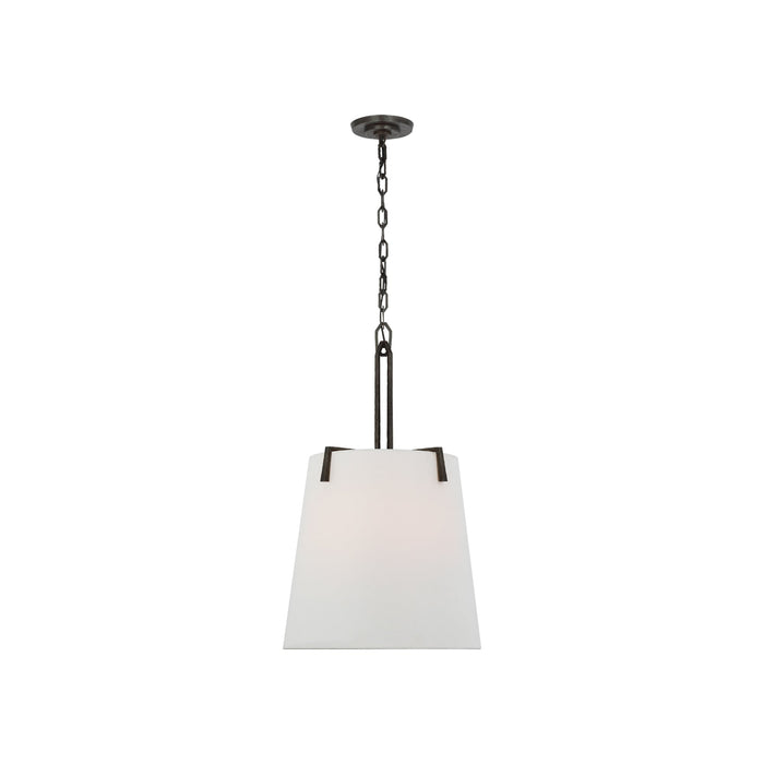 Clifford Pendant Light in Aged Iron (17-Inch).