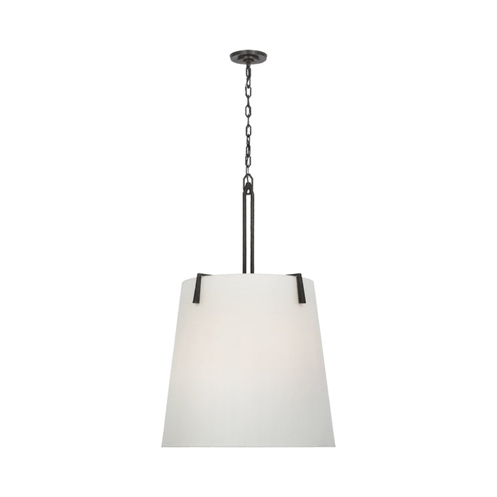 Clifford Pendant Light in Aged Iron (24.5-Inch).