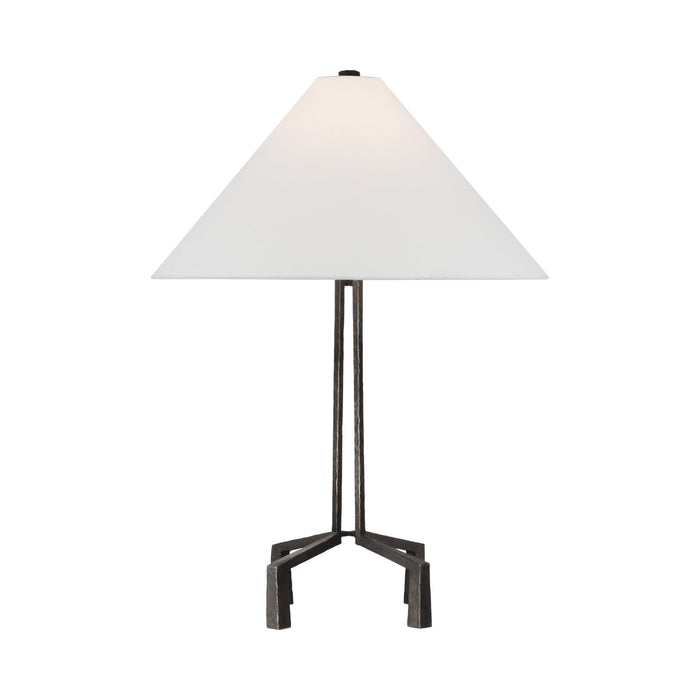 Clifford Table Lamp in Aged Iron.