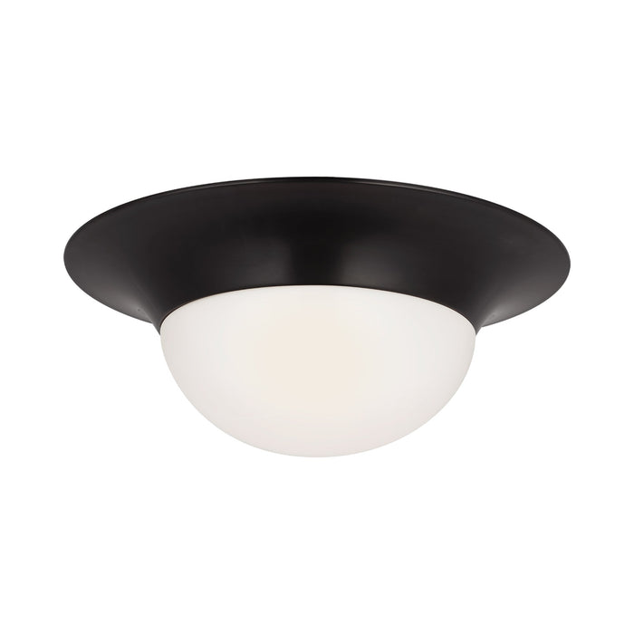 Cluny LED Flush Mount Ceiling Light in Bronze (24-Inch).