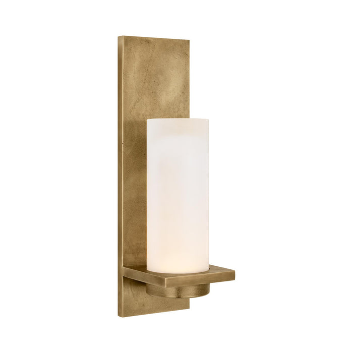 Cornado LED Bath Wall Light in Museum Brass (18-Inch).