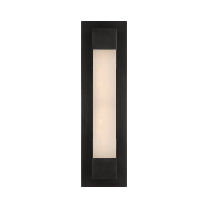 Covet LED Bracketed Bath Wall Light in Bronze (16.25-Inch).