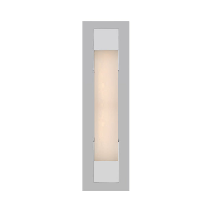 Covet LED Bracketed Bath Wall Light in Polished Nickel (16.25-Inch).