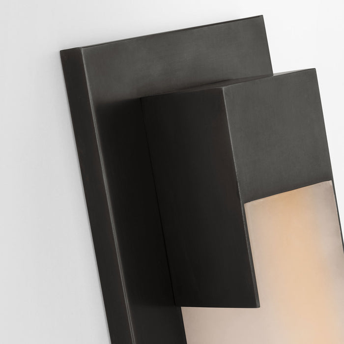 Covet LED Bracketed Bath Wall Light in Detail.