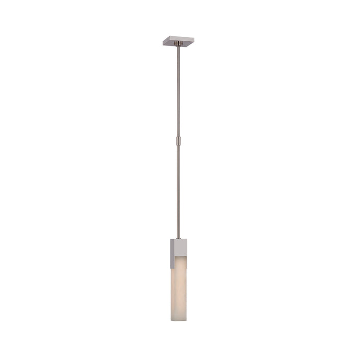 Covet Mini Pendant Light in Polished Nickel.