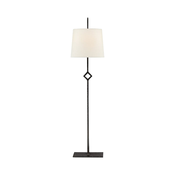 Cranston Table Lamp in Aged Iron.