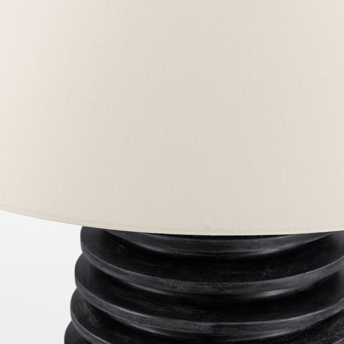 Crenelle Table Lamp in Detail.