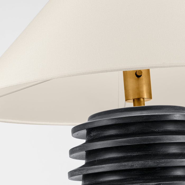 Crenelle Table Lamp in Detail.