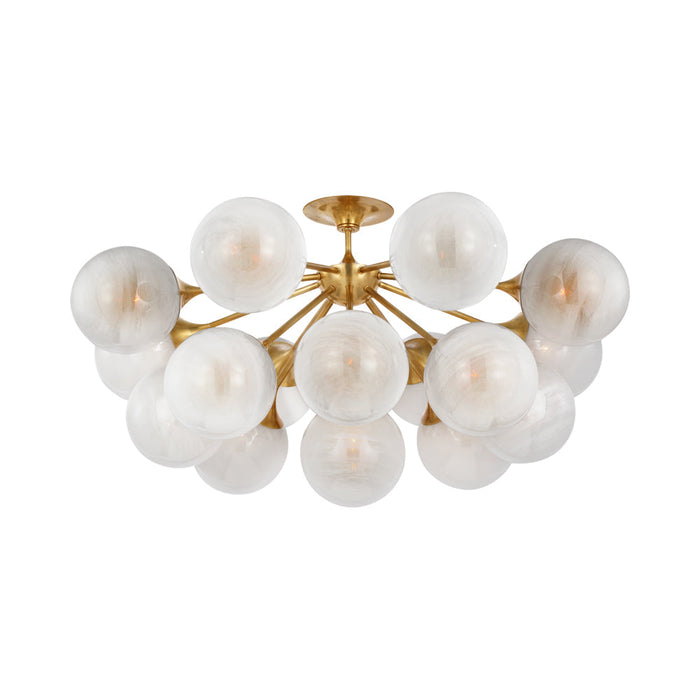 Cristol Semi Flush Mount Ceiling Light in Detail.