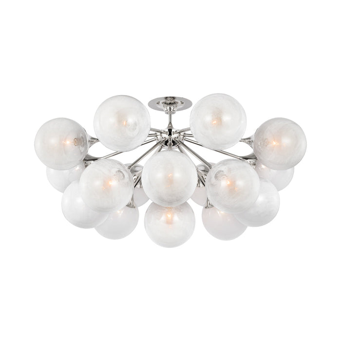 Cristol Semi Flush Mount Ceiling Light in Detail.